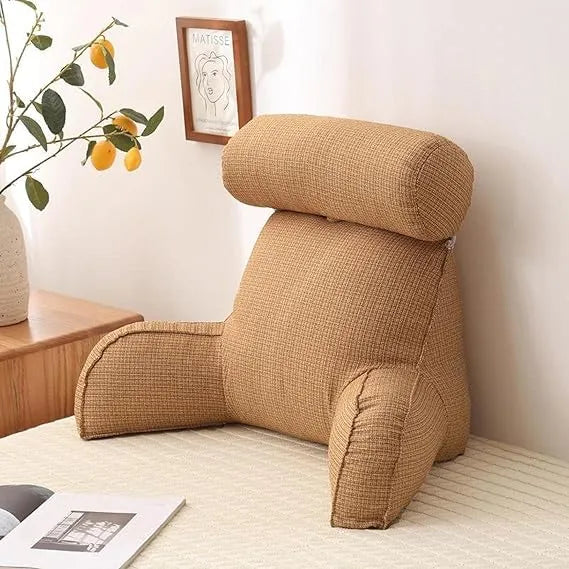 Backrest Pillow with Arms