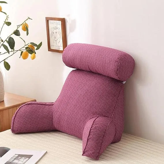 Backrest Pillow with Arms