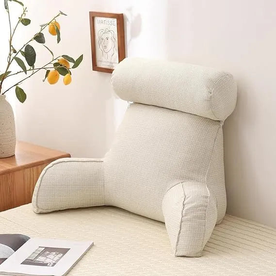 Backrest Pillow with Arms